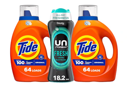 2 Tide + 1 Downy