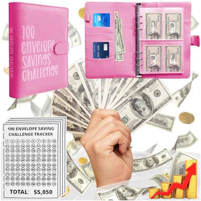 Money Saving Challenge Binder