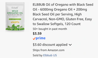 amazon Oil of Oregano Softgels 2026 2