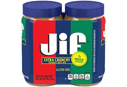 Jif Peanut Butter 2-Pack