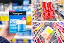 collage image of neutrogena moisturizer, fomin deodorant wipes, and colgate toothpaste