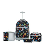 Kids Rolling Backpack Luggage Set