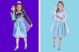 Disney Frozen Doll and Matching Dress Sets for $15 at Walmart (Reg. $40) card image