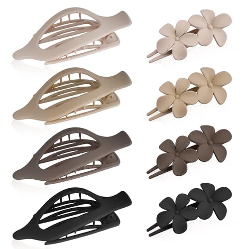 French Flat Claw Hair Clips