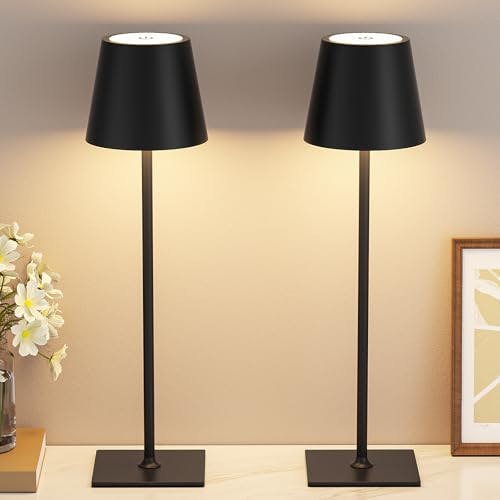 Cordless Table Lamp 2-Pack