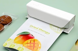 a mini food sealer