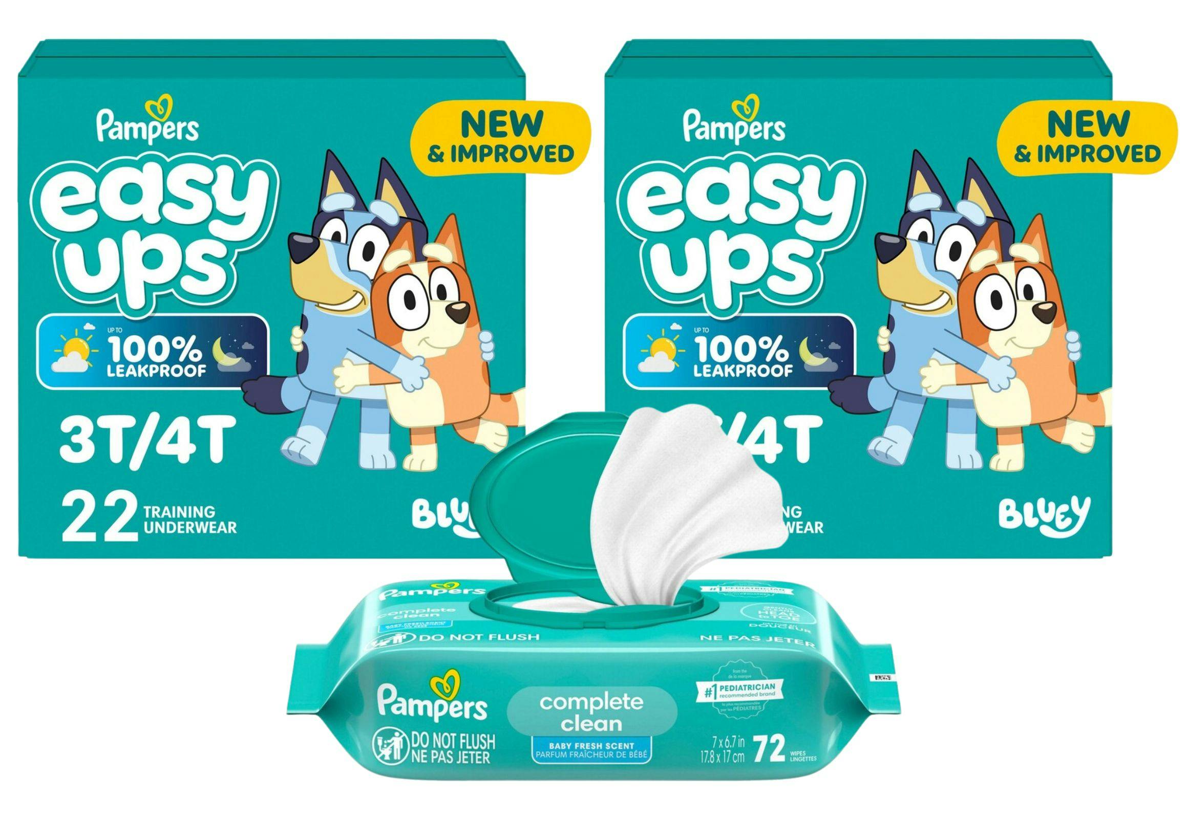 3 Pampers Products