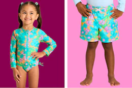 Target toddler swimwear