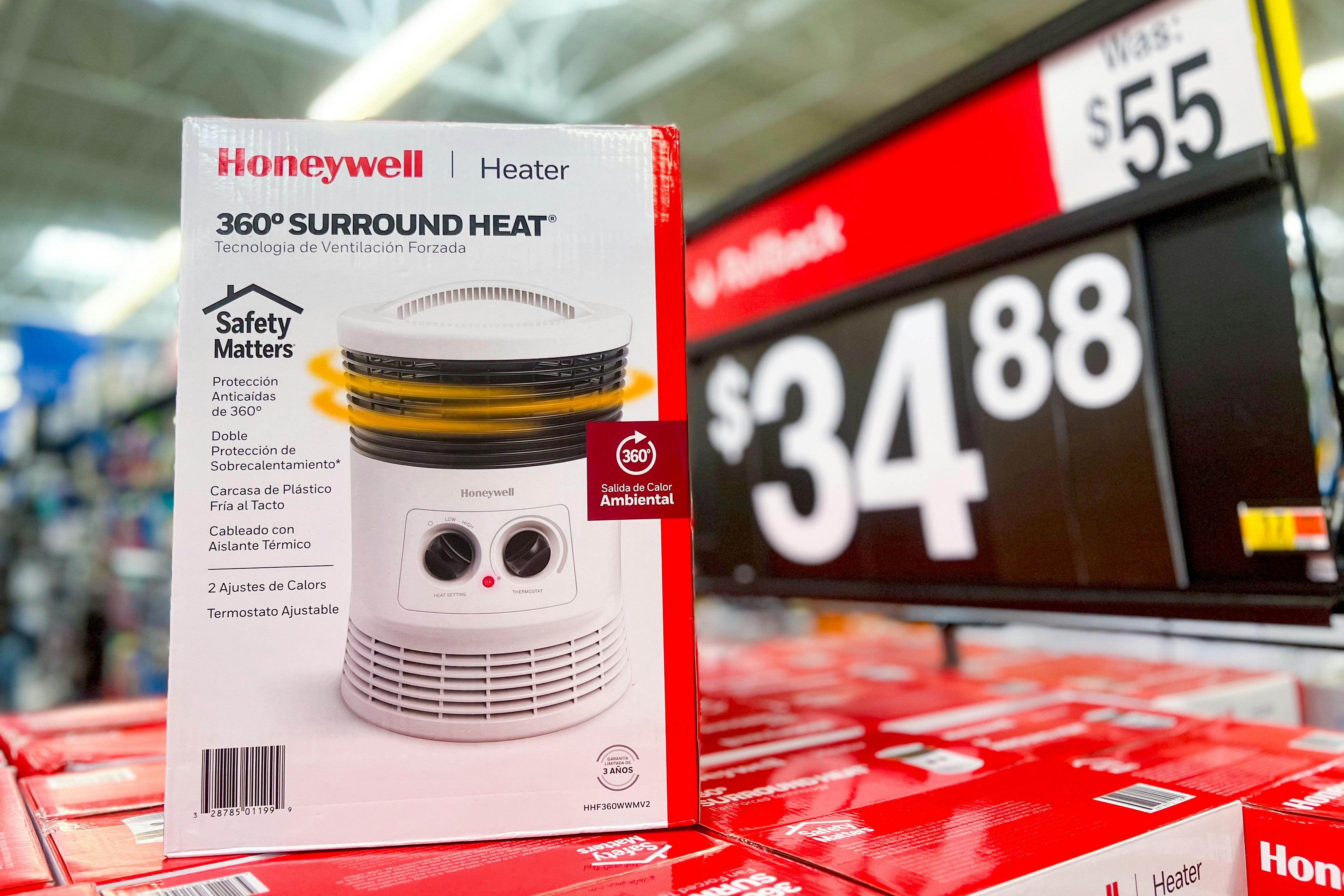 Rollback On Space Heaters At Walmart As Low As 35 The Krazy Coupon   Walmart Honeywell Heater 