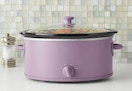 purple slow cooker