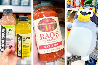 body armor, raos, squishmallows in collage