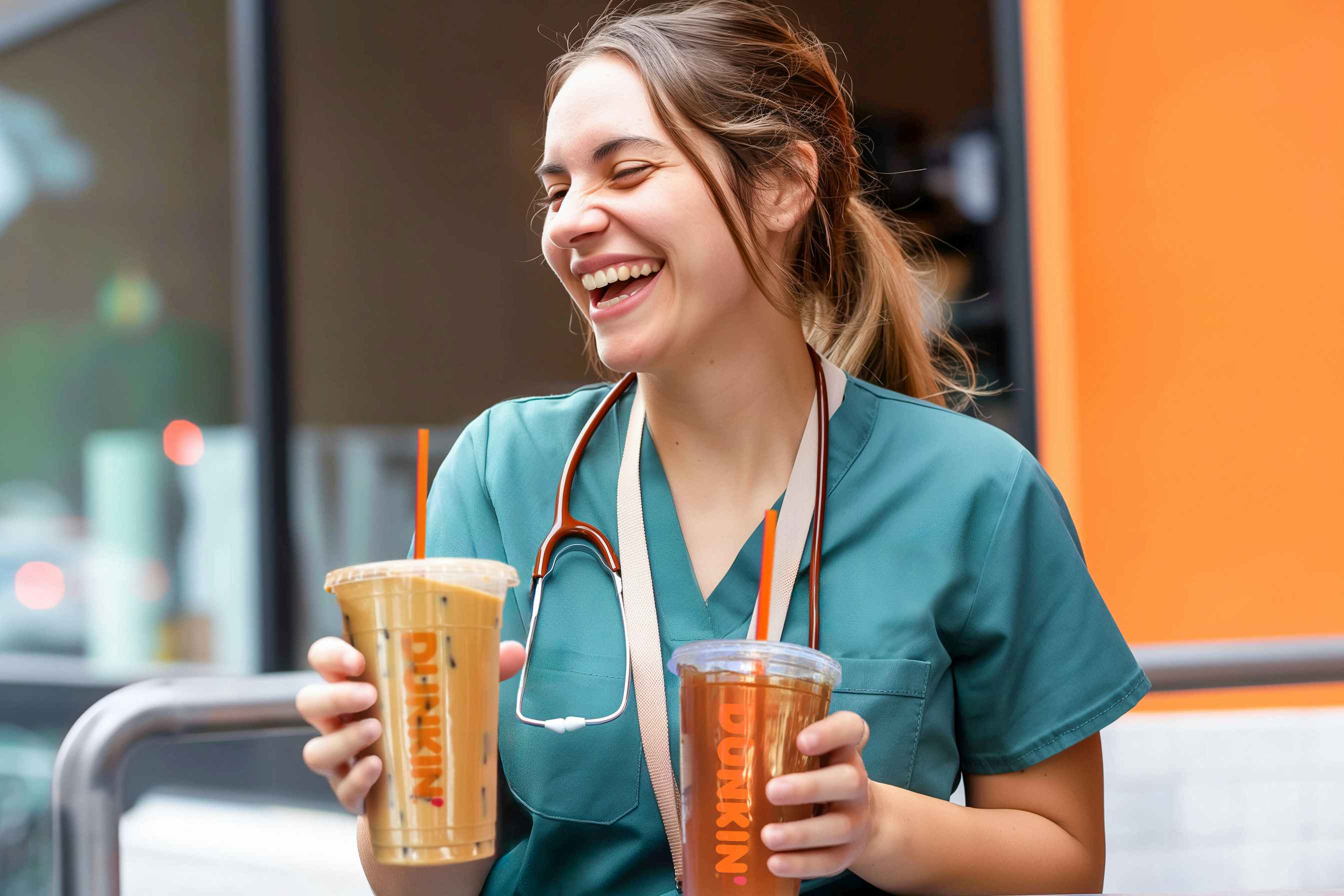 National Nurses Week: Free Med. Dunkin' Coffee, Today Only (May 6)