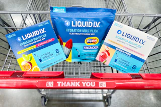 liquid iv in bjs shopping cart