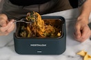 The Home Depot Nostalgia portable heated lunch box