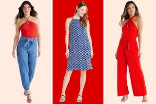 Women's Halter Style Clothing: Top, Dress & Jumpsuit