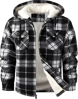 Men's Flannel Shirt Jacket