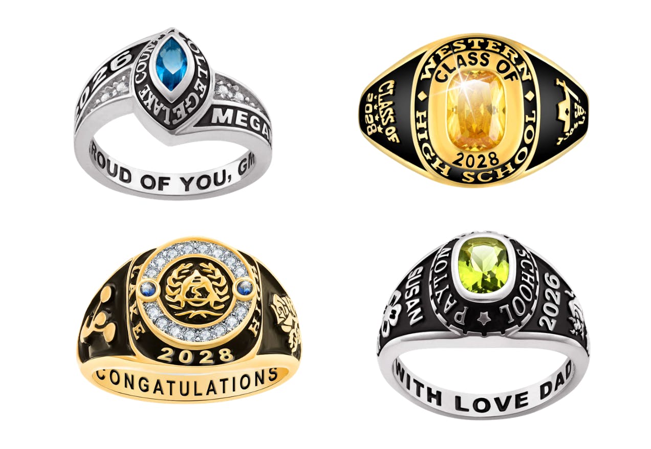 Limoges Jewelry Ladies Class Ring