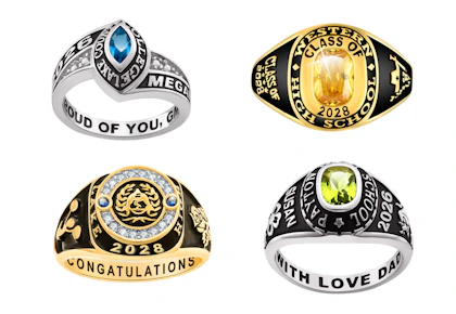 Limoges Jewelry Ladies Class Ring
