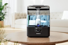 $54 Cool Mist Humidifier, Now Only $19.99 With Amazon Promo Code card image