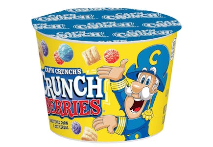 3 Cap'n Crunch Cereal Cups