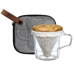 Glass Pour Over Coffee Maker Set