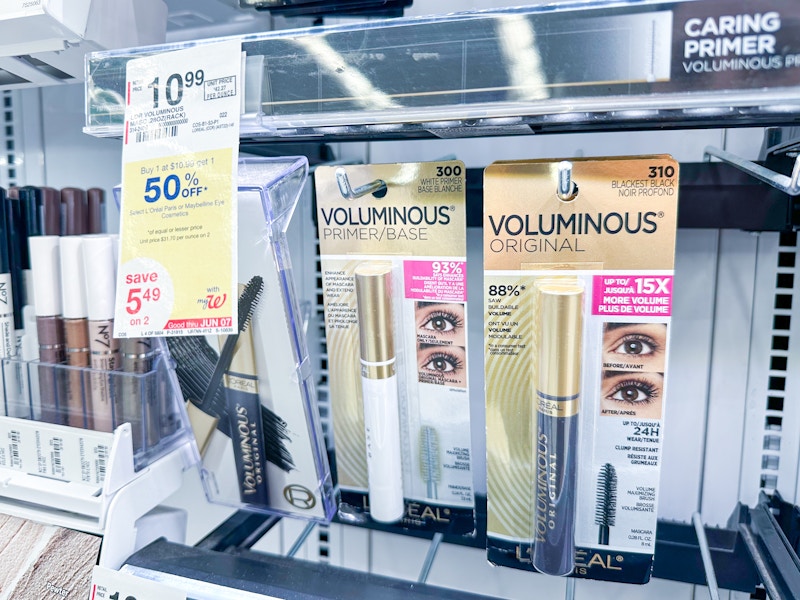 l'oreal voluminous mascara walgreens