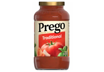 Prego Pasta Sauce Jar