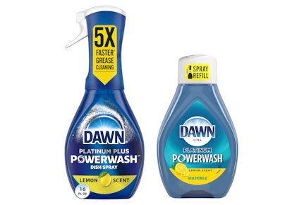 2 Dawn Powerwash Bottles