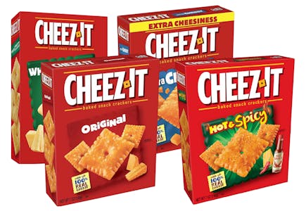 4 Cheez-It Crackers