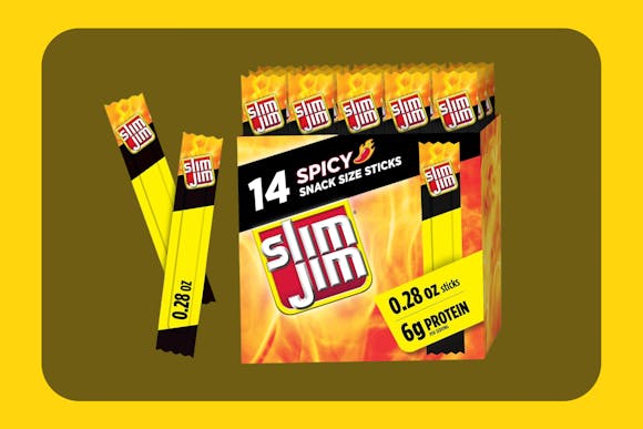 Slim Jim Smoked Meat Sticks, as Low as $2.77 on Amazon