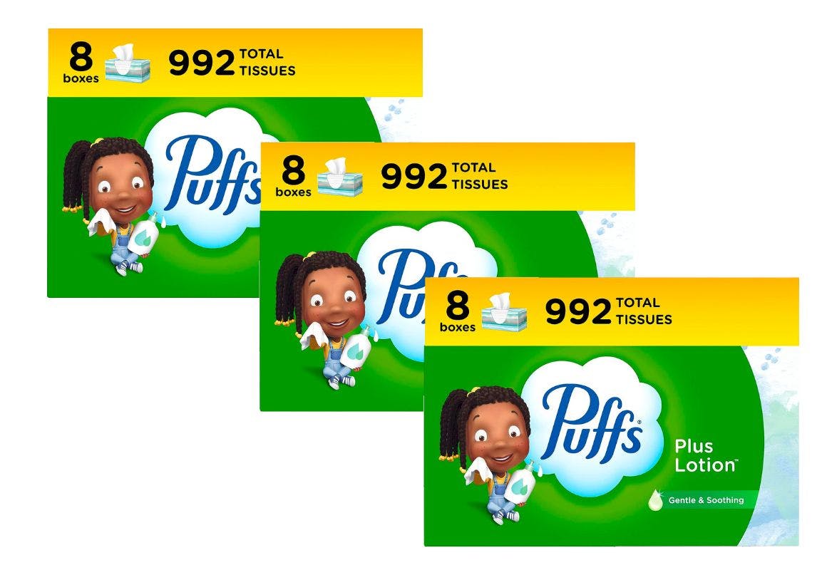 3 Puffs Tissue 8-Packs