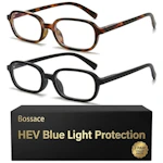 Rectangle Blue Light Glasses 2-Pack