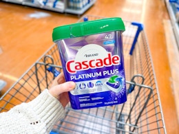 Save $4 on Cascade Dishwashing Pods With Ibotta at Walmart card image