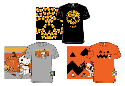 3 Woot Fall T-Shirts