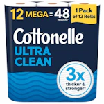 Cottonelle Toilet Paper 12-Packs