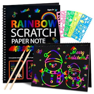 Scratch Paper Art Crafts 2-Pack