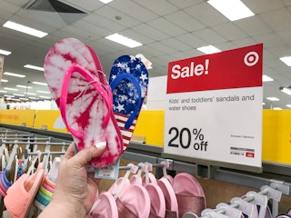 cat & jack flip flop sandals at target