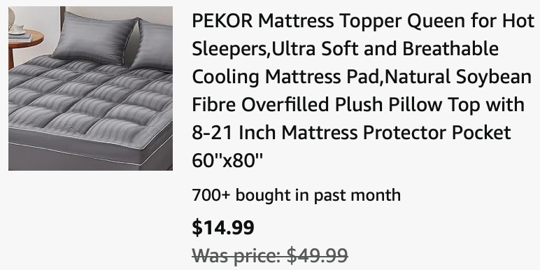 Mattress Topper