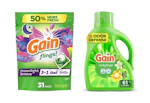 2 Gain Laundry Products (92 Loads)