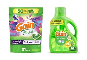 2 Gain Laundry Products (92 Loads)