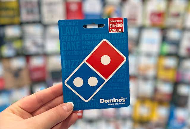 Save Up to $10 on Gift Card Purchases at Rite Aid: Domino's, Taco Bell card image