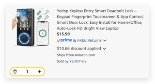 Yedop Keyless Entry Smart Deadbolt Lock