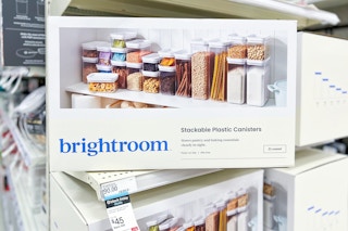 brightroom canisters set of 21 sitting on a target shelf