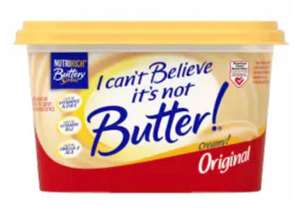 I Can't Believe It's Not Butter Tub
