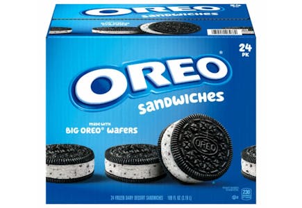Oreo Frozen Sandwiches