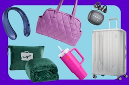 40 Best Deals on Vacation Essentials: Weekender Bags, Chargers, and More card image