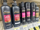 tresemme hair care on walgreens shelf