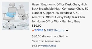 Amazon Ergonomic Office Desk Chair 2026 2