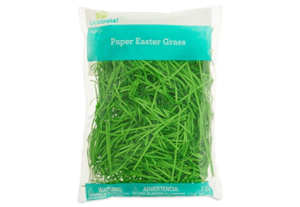 Way To Celebrate Easter Paper Grass