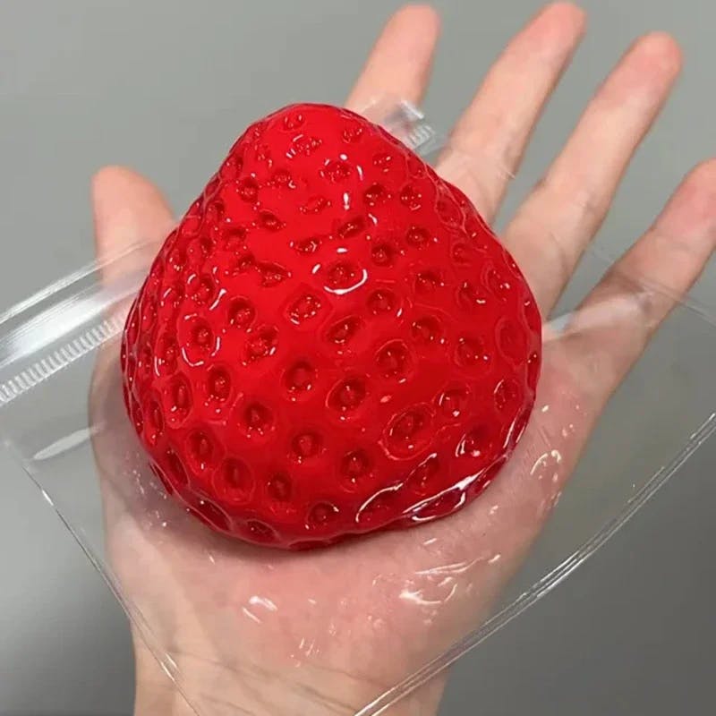 Strawberry Squishy Fidget Toy
